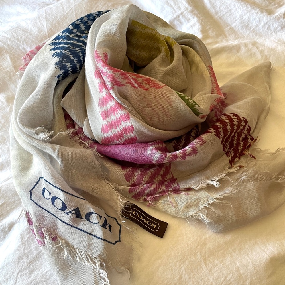 ❌SOLD❌ Authentic Coach Scarf